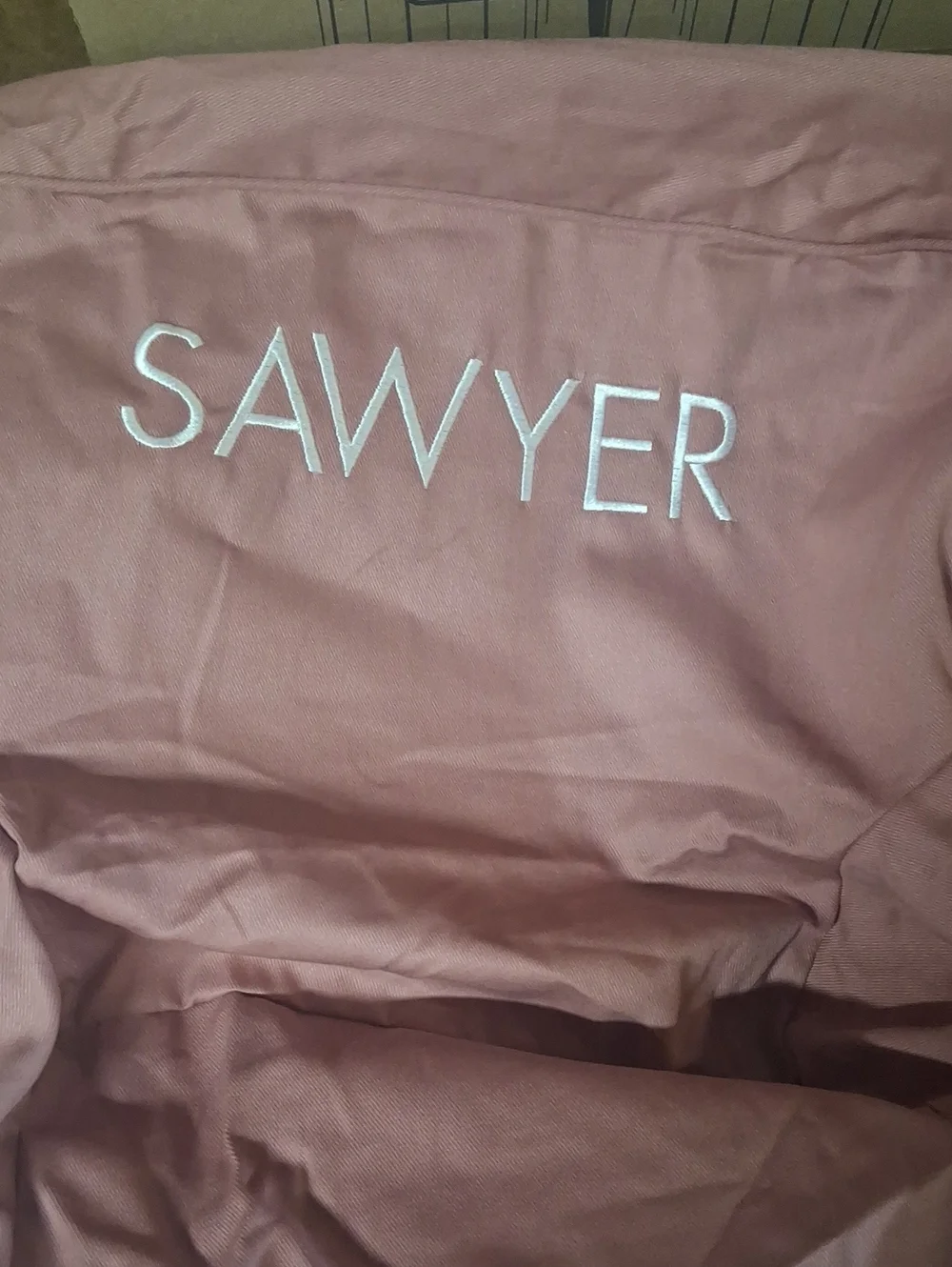 New Pottery Barn Dusty Rose Kids Chair Cover